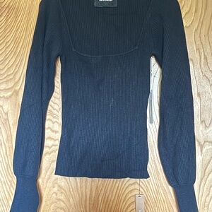 Reformation Ribbed Sweater